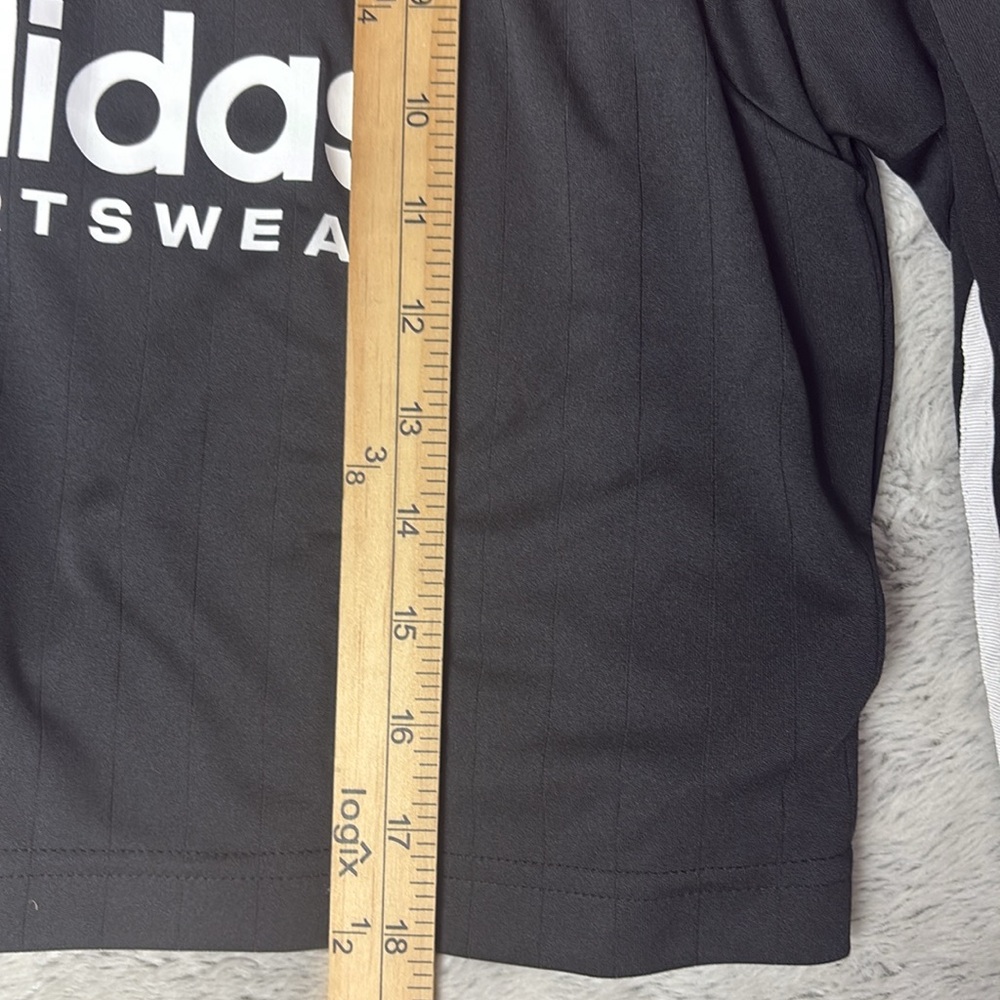 Adidas Women's Tiro 3-Stripes Long Sleeve Tee Cropped‎ Sporty Blokecore Spring S - Picture 6 of 13